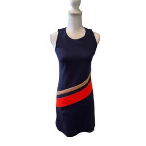 JB by Julie Brown Navy and Red Dress